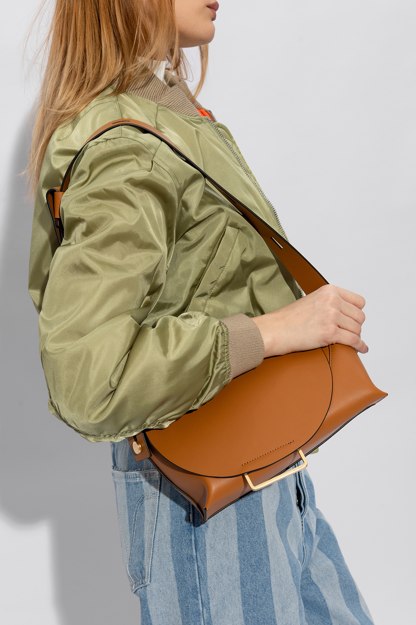 OC Class 48 tote bag Orange Brown Celeste shoulder bag